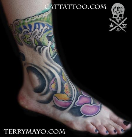 Tattoos - tree frog 04 - 62479